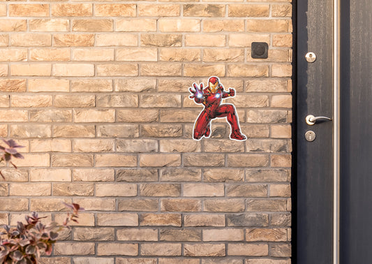 Iron Man: Iron Man Crouching        - Officially Licensed Marvel    Outdoor Graphic