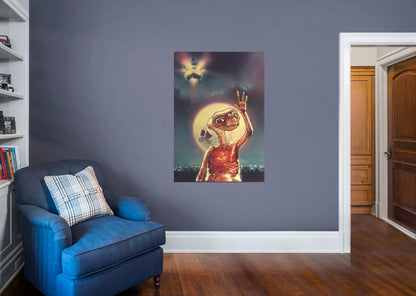 E.T.:  ET waving Mural        - Officially Licensed NBC Universal Removable Wall   Adhesive Decal