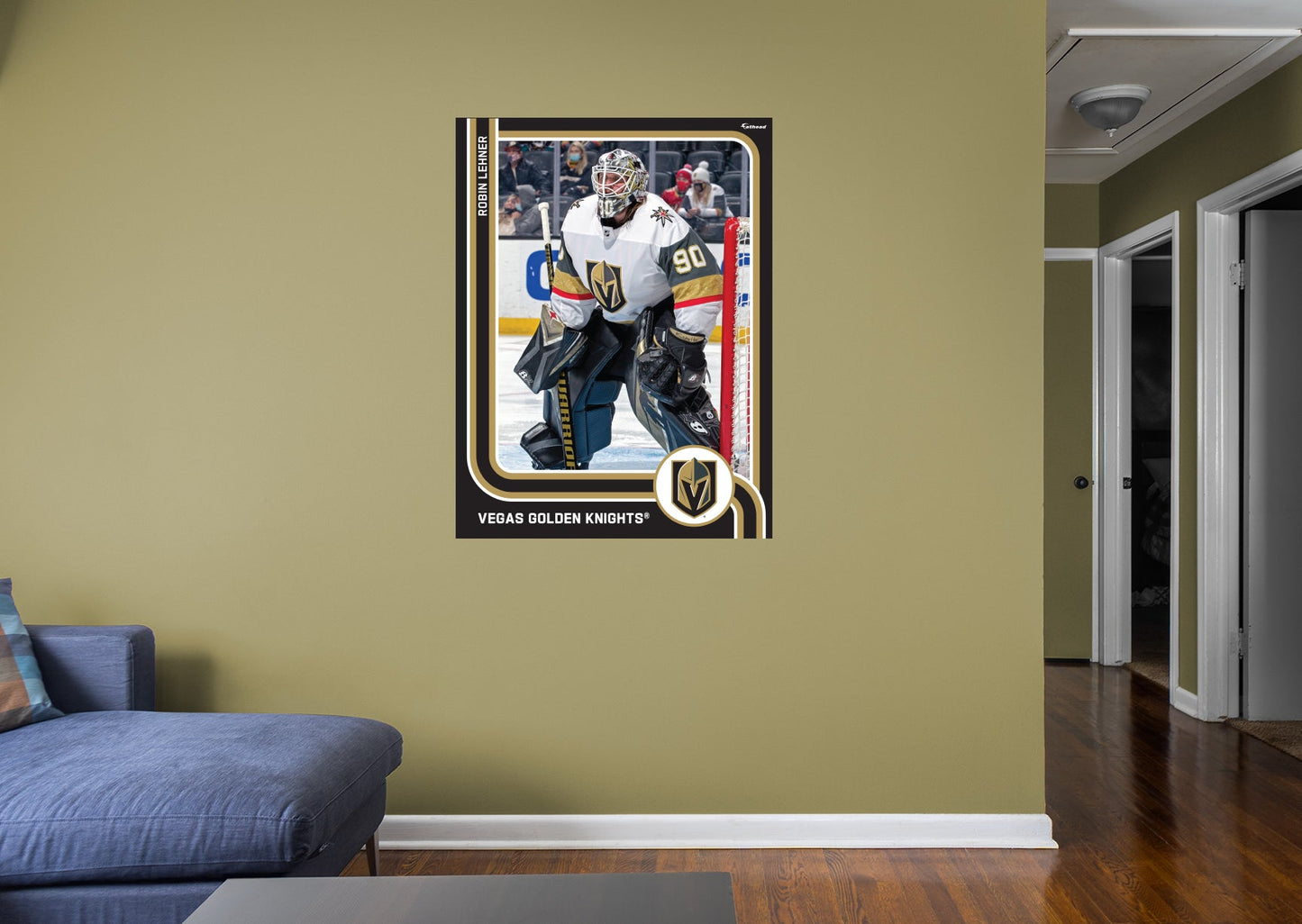Vegas Golden Knights: Robin Lehner Poster - Officially Licensed NHL Removable Adhesive Decal
