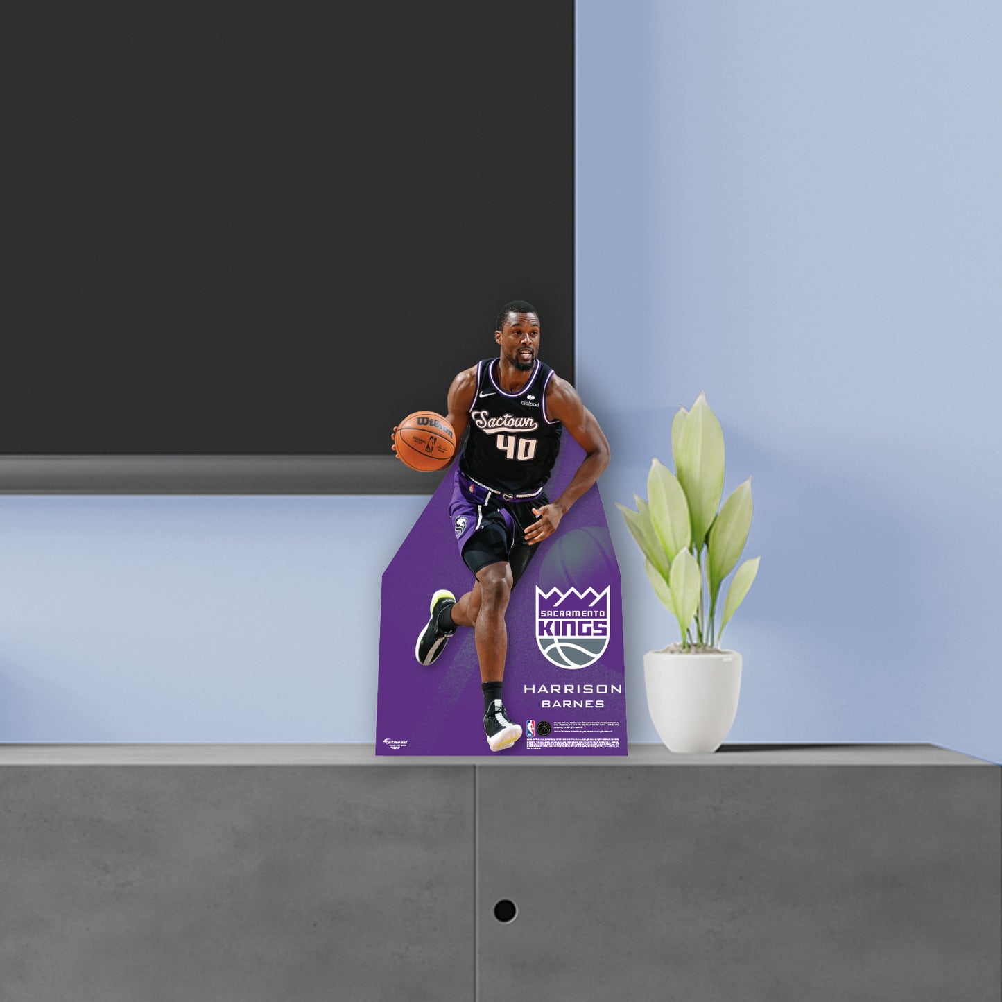 Sacramento Kings: Harrison Barnes   Mini   Cardstock Cutout  - Officially Licensed NBA    Stand Out