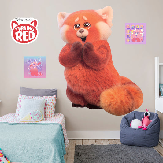 Turning Red: Red Panda Mei RealBig        - Officially Licensed Disney Removable     Adhesive Decal