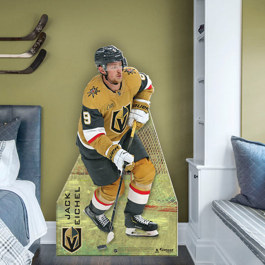 Vegas Golden Knights: Jack Eichel Life-Size Foam Core Cutout - Officially Licensed NHL Stand Out