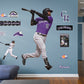 Colorado Rockies: Charlie Blackmon         - Officially Licensed MLB Removable Wall   Adhesive Decal