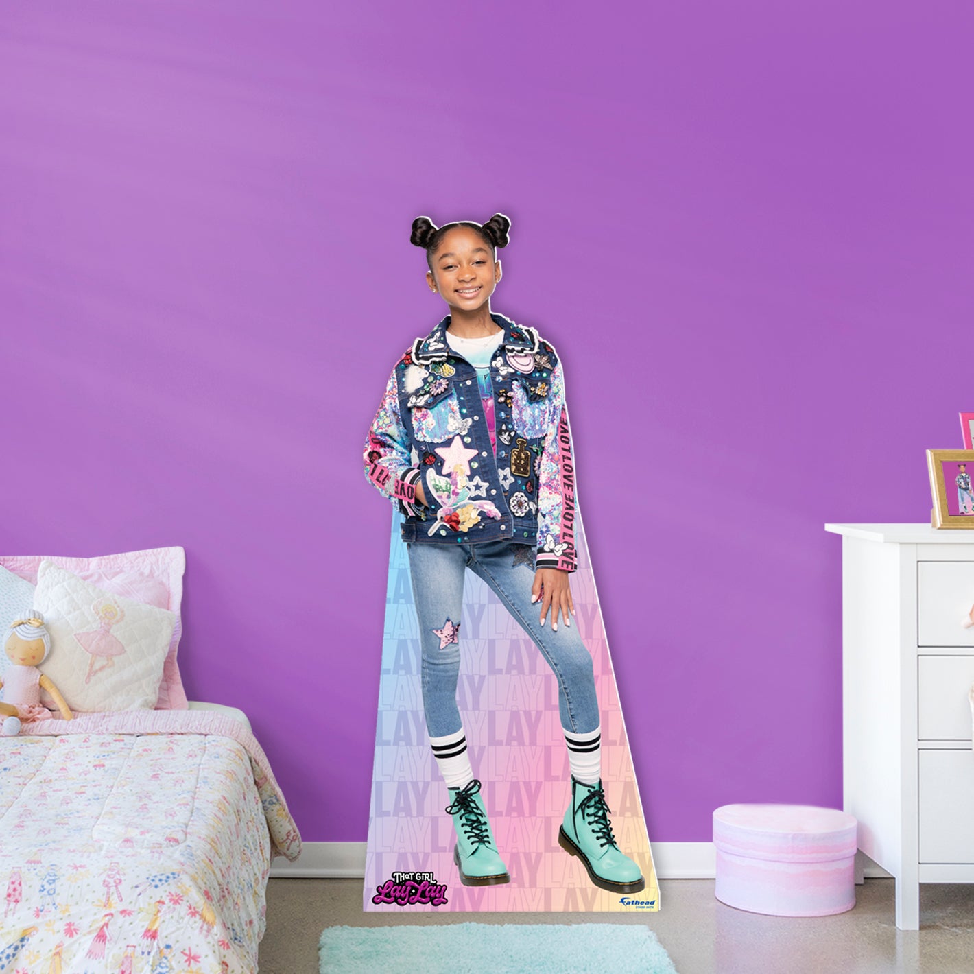 That Girl Lay Lay: Confident Life-Size Foam Core Cutout - Officially Licensed Nickelodeon Stand Out