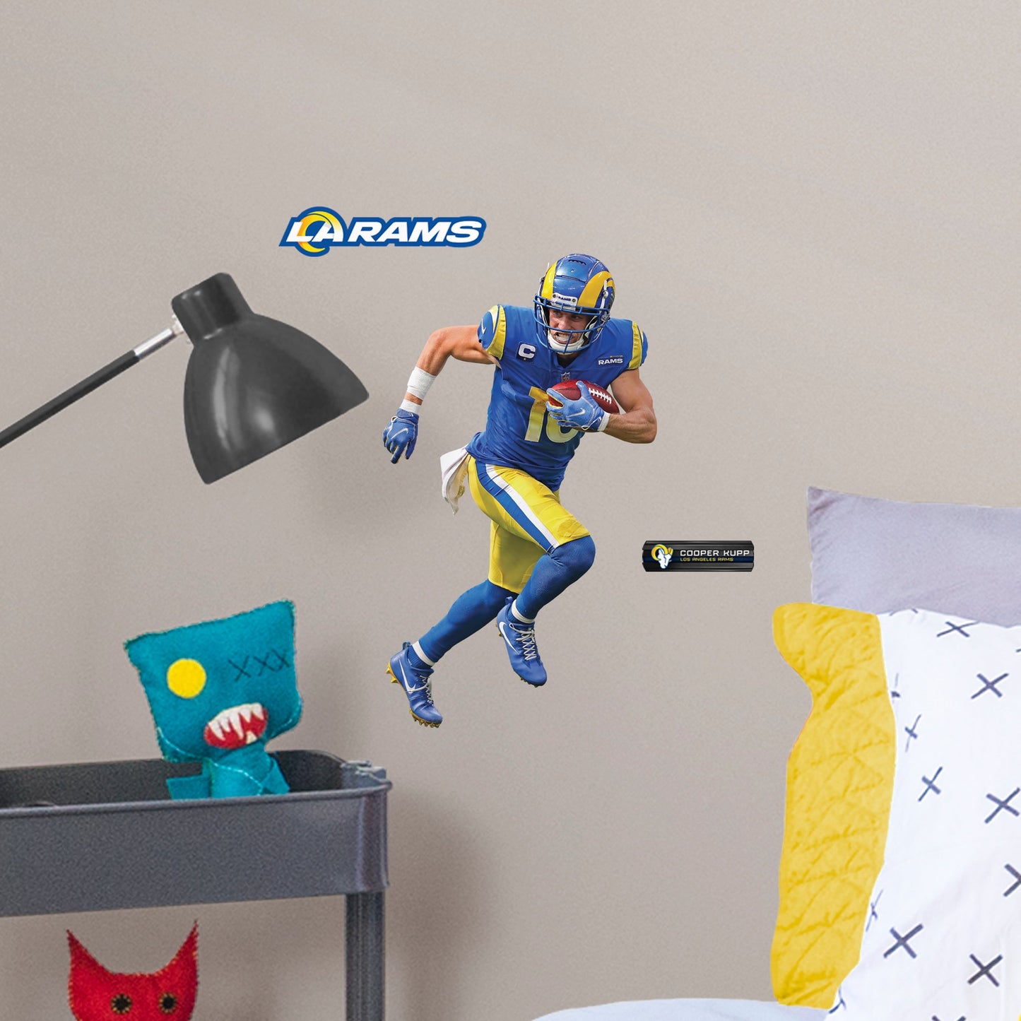 Cooper Kupp   - Officially Licensed NFL Removable Wall Decal