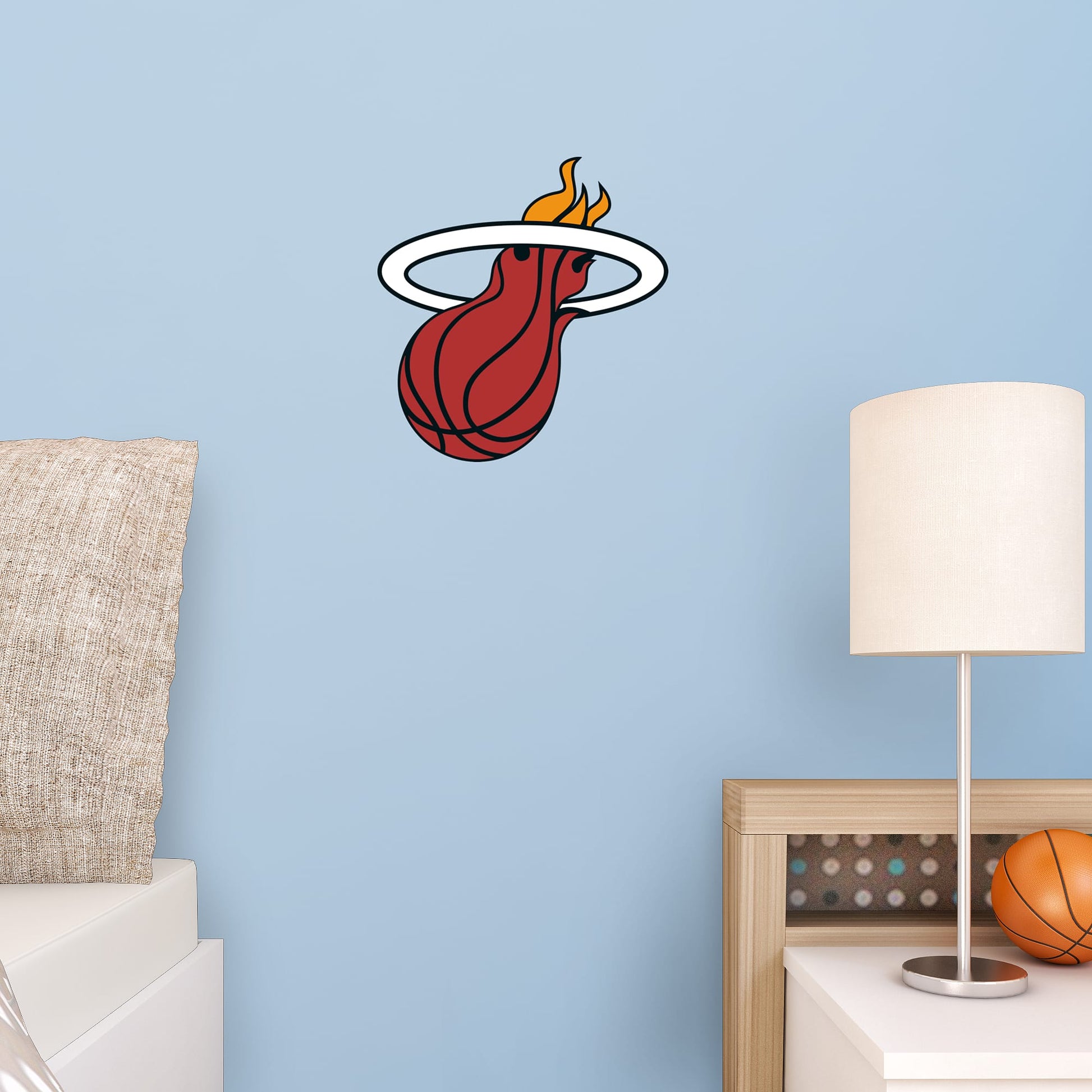 Miami Heat: Logo Removable Wall Decal | Fathead Official Site