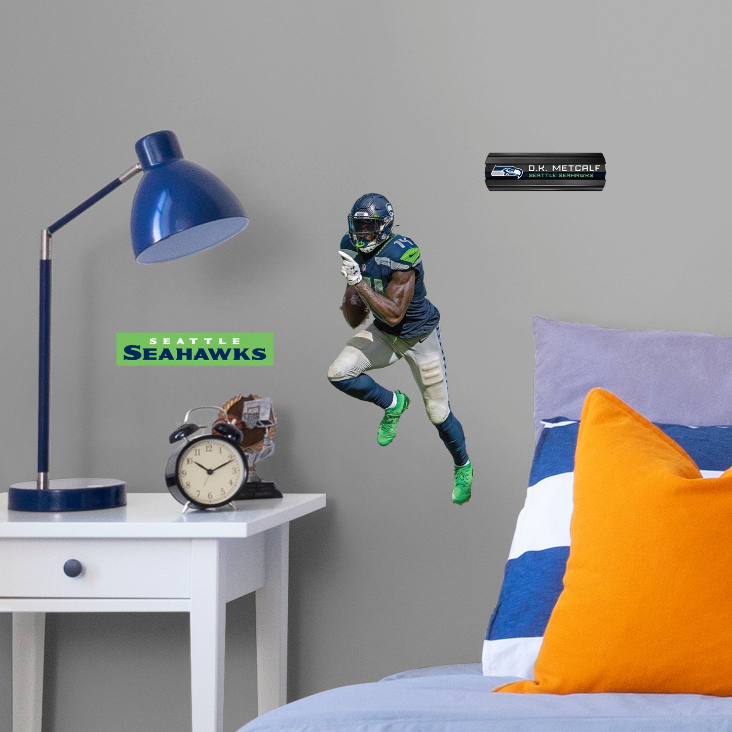 D.K. Metcalf   - Officially Licensed NFL Removable Wall Decal