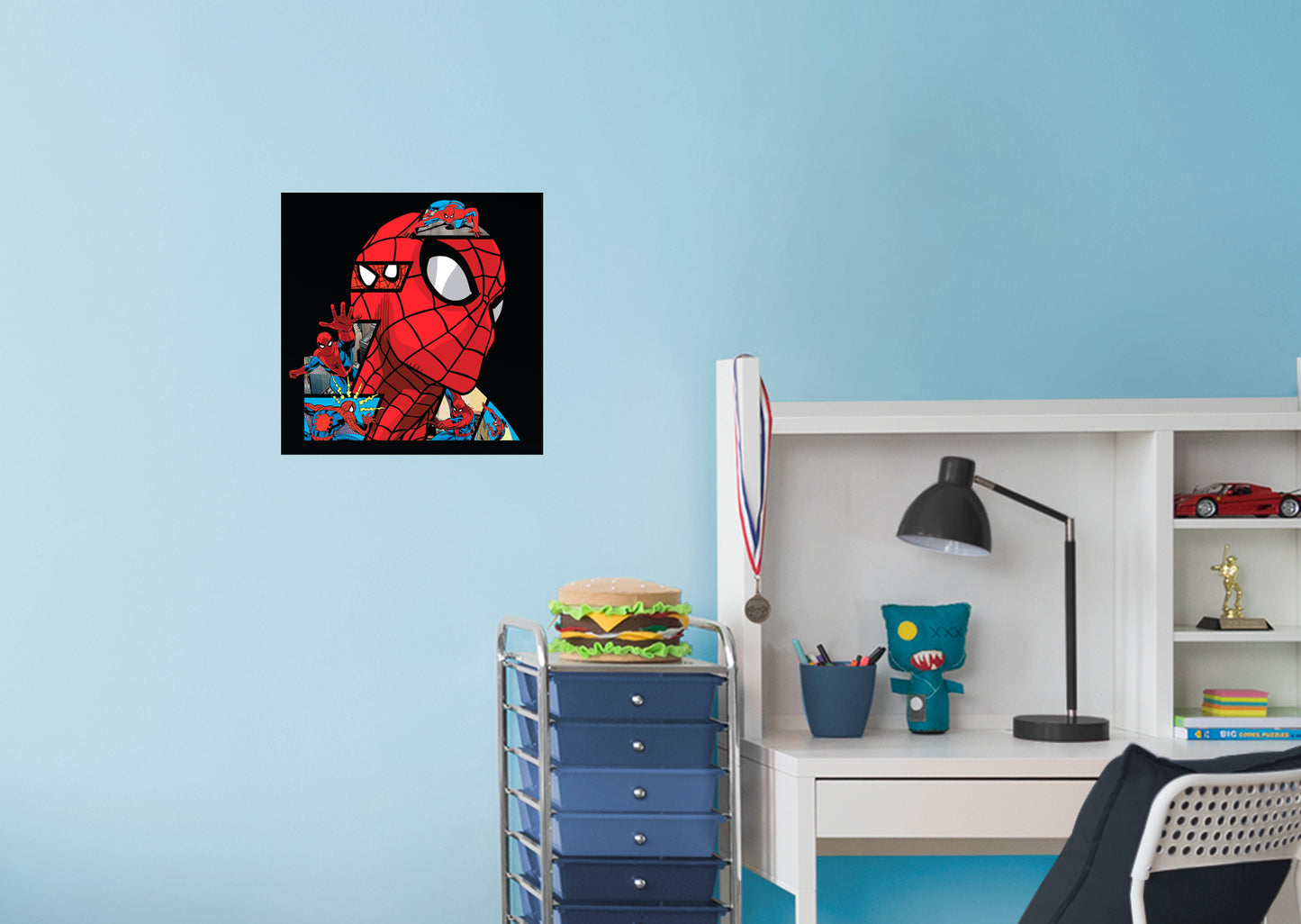 Spider-Man:  Cells Collage Mural        - Officially Licensed Marvel Removable     Adhesive Decal