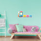 Nursery:  Flower Power Icon        -   Removable Wall   Adhesive Decal