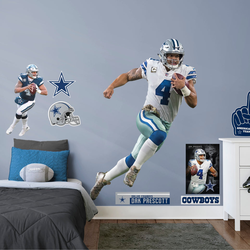 Life-Size Athlete + 10 Decals (51"W x 76"H)
