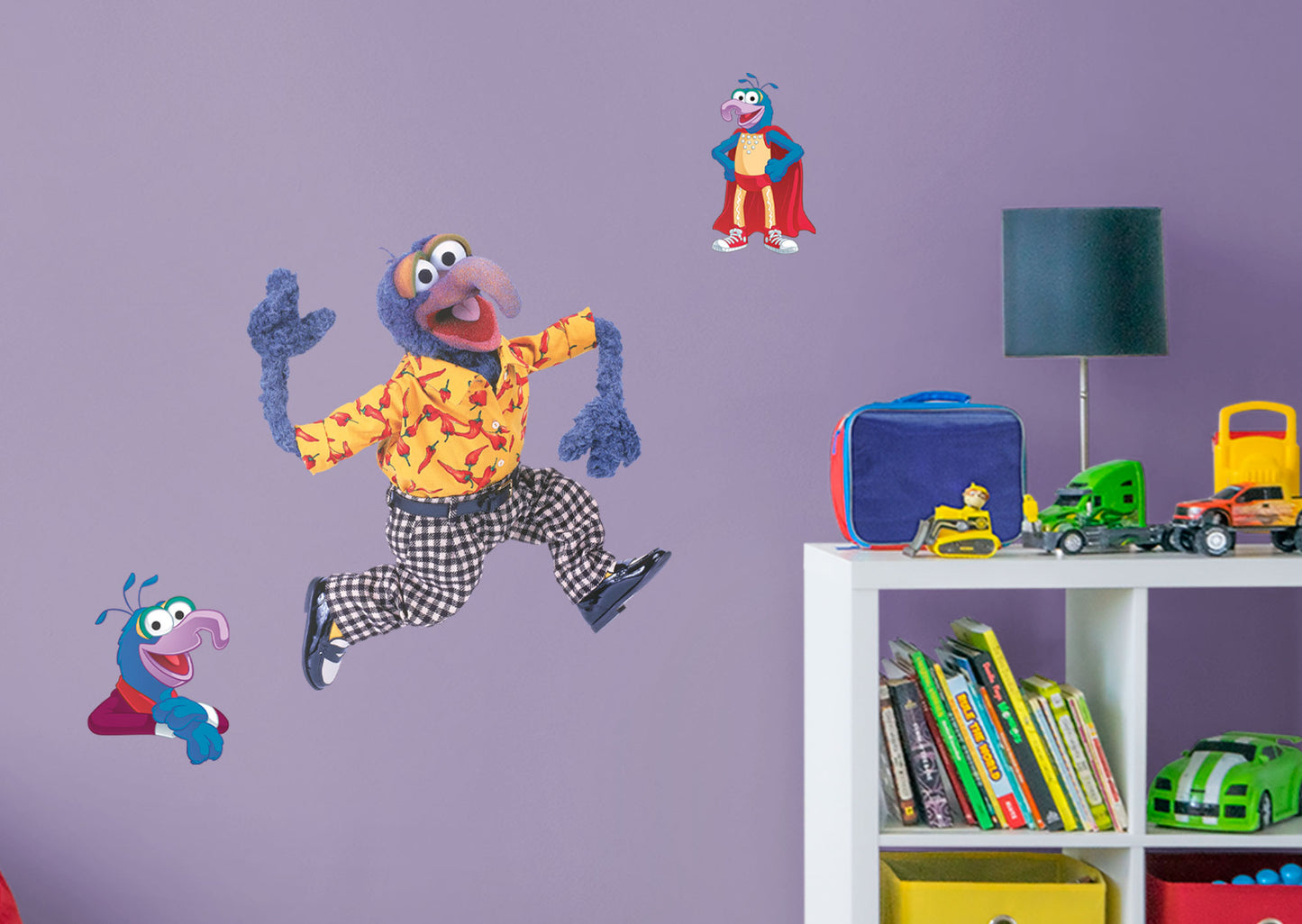 The Muppets: Gonzo RealBig        - Officially Licensed Disney Removable Wall   Adhesive Decal