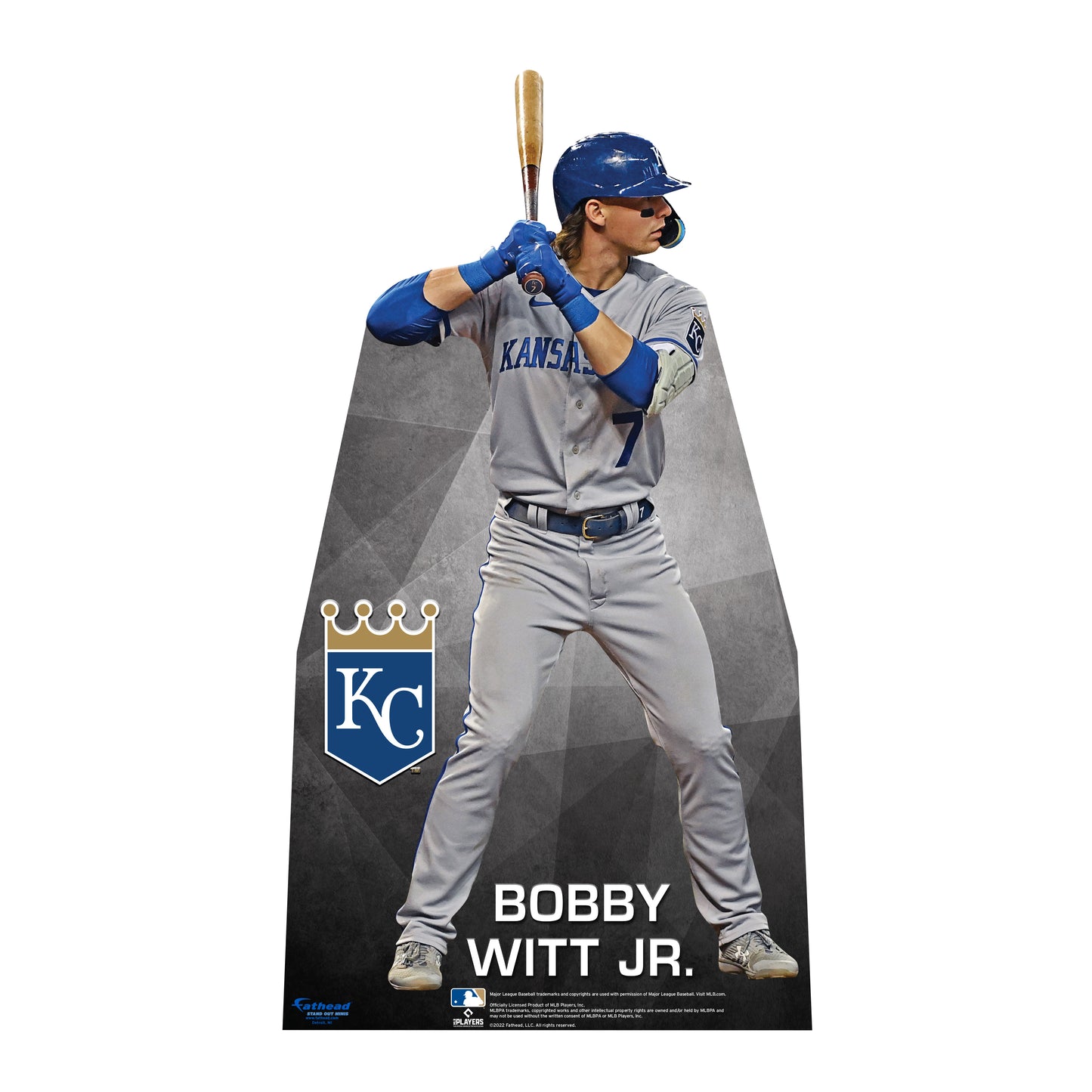 Kansas City Royals: Bobby Witt Jr. 2022 Batting - Officially Licensed