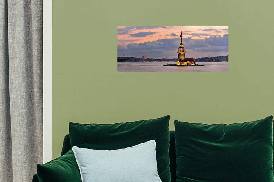 Popular Landmarks: Turkey Realistic Poster - Removable Adhesive Decal