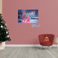 Christmas:  Two Red Trees Poster        -   Removable     Adhesive Decal