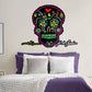 Dream Big Art:  Skull Icon        - Officially Licensed Juan de Lascurain Removable     Adhesive Decal