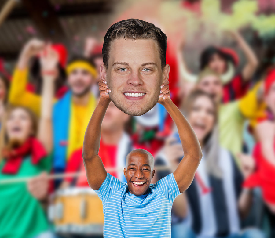 Joe Burrow - Big Head - Official NFL - Cincinnati Bengals - Foam Core Cutout