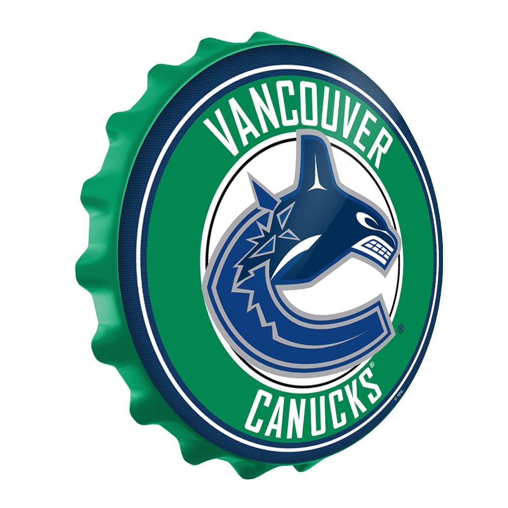 Vancouver Canucks: Bottle Cap Wall Sign - The Fan-Brand