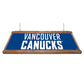 Vancouver Canucks: Premium Wood Pool Table Light - The Fan-Brand