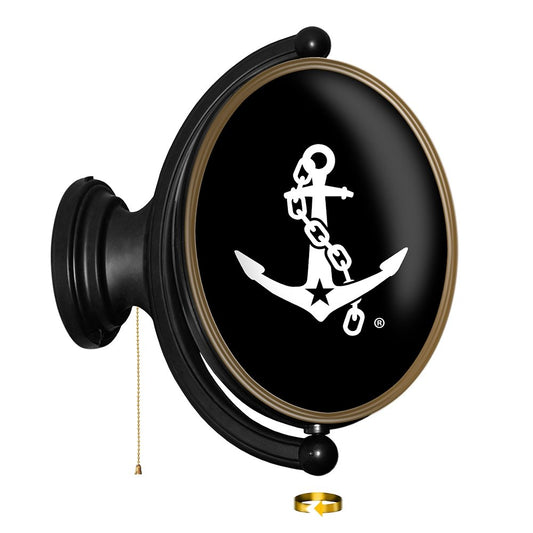 Vanderbilt Commodores: Anchor - Oval Rotating Lighted Wall Sign - The Fan-Brand