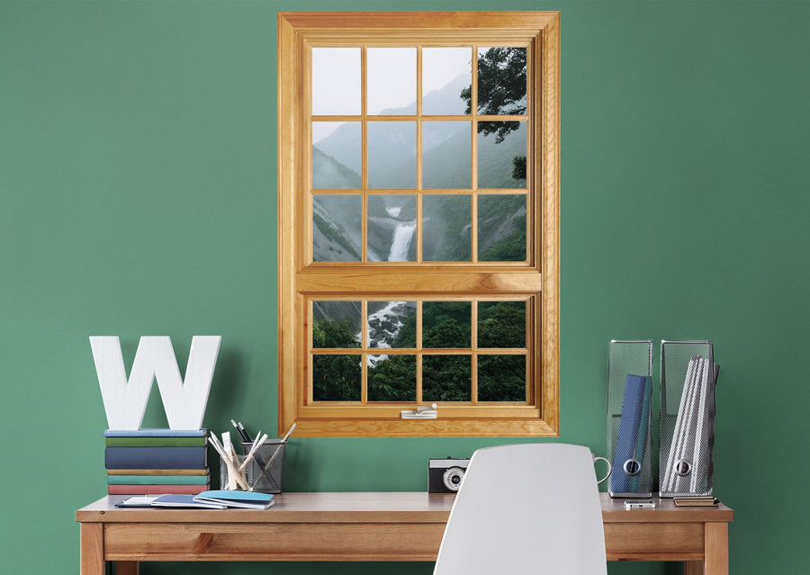 Home Decor:  Jungle Waterfall3        -   Removable Wall   Adhesive Decal