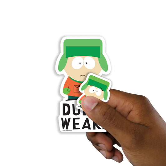 South Park: Kyle Quote Minis        - Officially Licensed Paramount Removable     Adhesive Decal