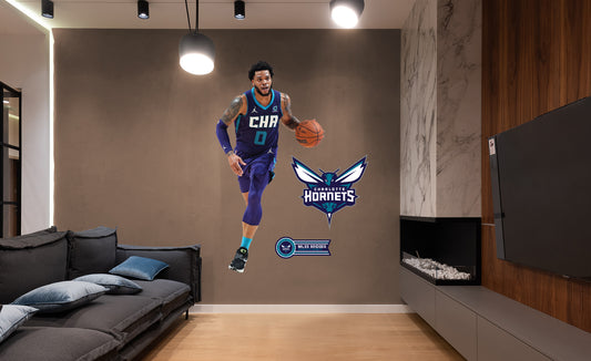 Charlotte Hornets: Miles Bridges 2021        - Officially Licensed NBA Removable     Adhesive Decal