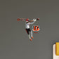 Cincinnati Bengals: Tee Higgins Catch        - Officially Licensed NFL Removable     Adhesive Decal