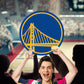 Golden State Warriors: Logo Foam Core Cutout - Officially Licensed NBA Big Head