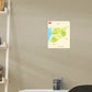 Maps of Asia: Syria Mural        -   Removable Wall   Adhesive Decal