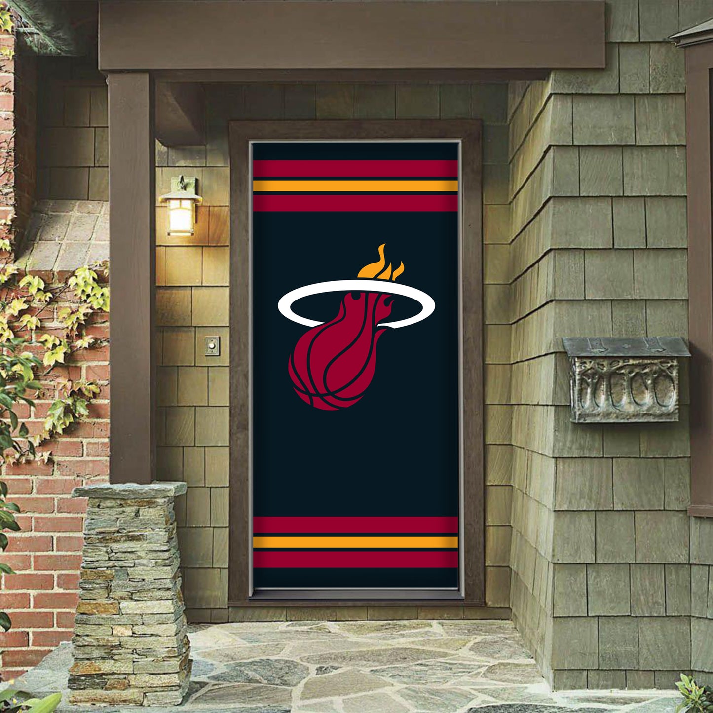 Miami Heat:  Logo        - Officially Licensed NBA    Door Cover
