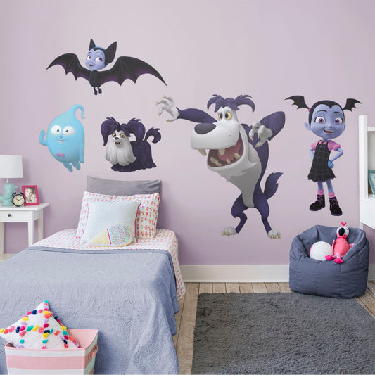 Vampirina: Collection - Officially Licensed Disney Removable Wall Decals