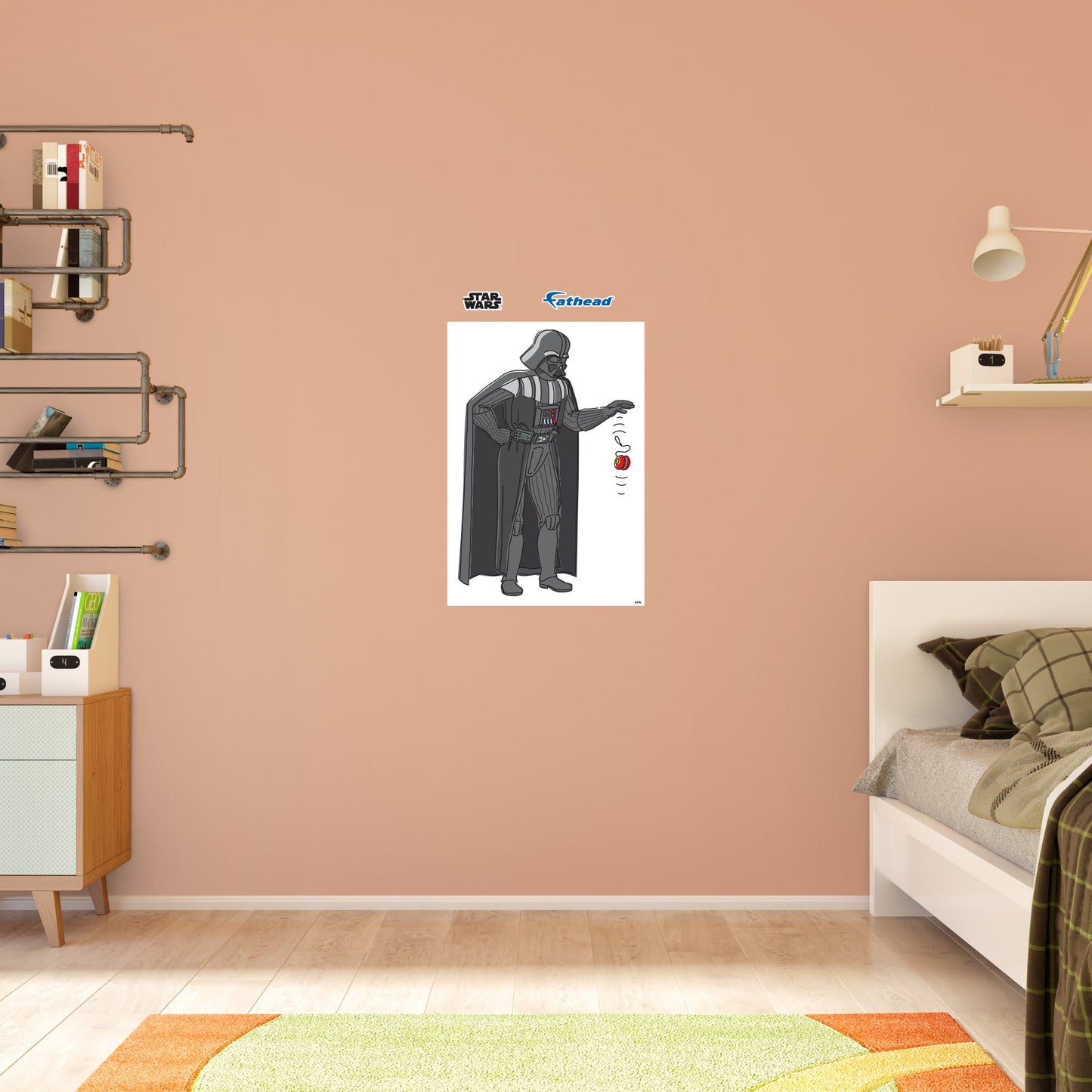 Darth Vader Playing With YoyoPoster        - Officially Licensed Star Wars Removable     Adhesive Decal