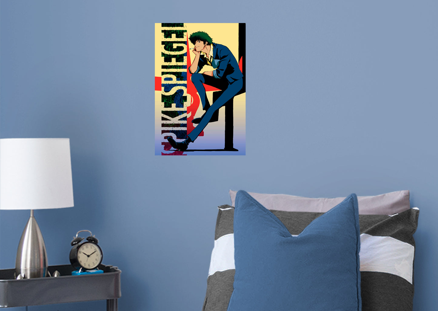 Cowboy Bebop: Spike Name Mural        - Officially Licensed Funimation Removable Wall   Adhesive Decal