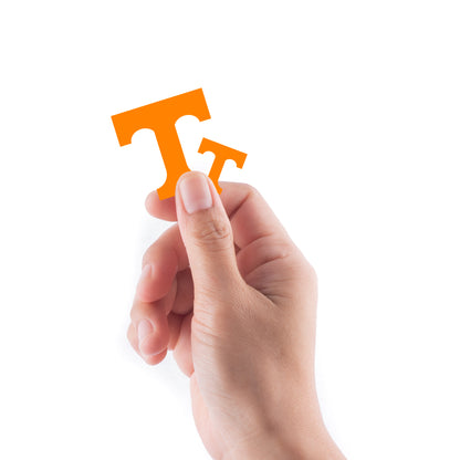 Sheet of 5 -U of Tennessee: Tennessee Volunteers 2021 Logo Minis        - Officially Licensed NCAA Removable    Adhesive Decal