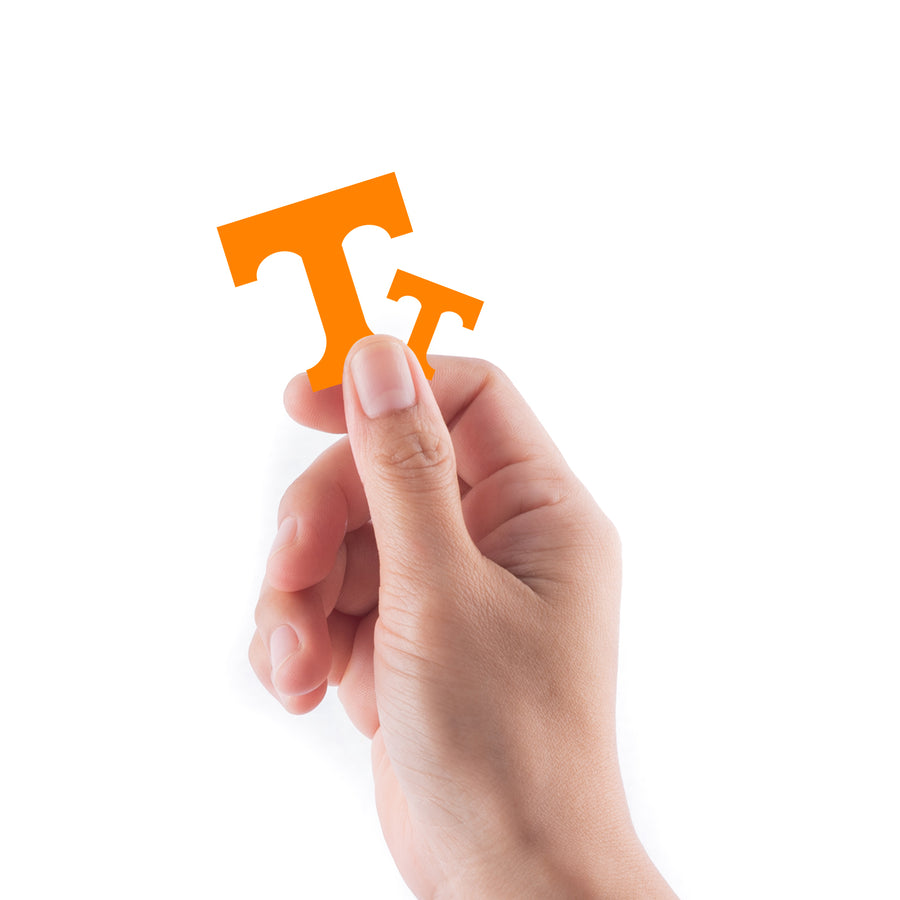 Tennessee Volunteers - 5 Logo Minis (Mixed Sizes) - Official NCAA - Reusable Vinyl Decals
