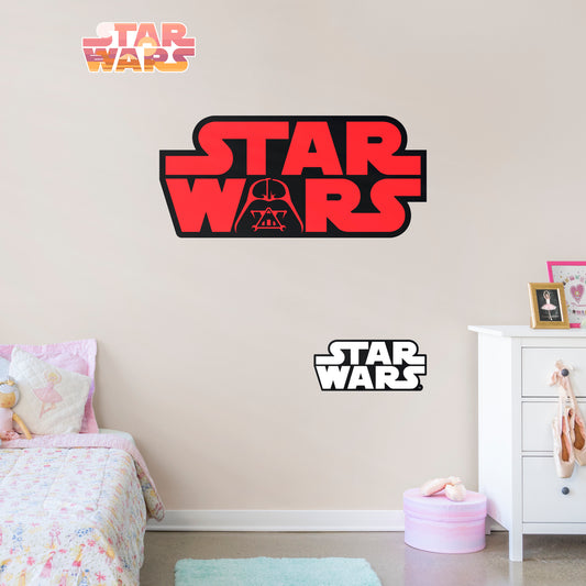 Darth Vader Logo  - Officially Licensed Star Wars Removable Wall Decal