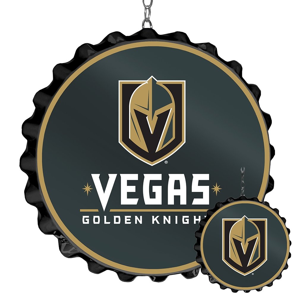 Vegas Golden Knights: Bottle Cap Dangler - The Fan-Brand