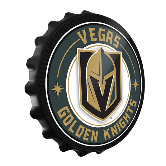 Vegas Golden Knights: Bottle Cap Wall Sign - The Fan-Brand