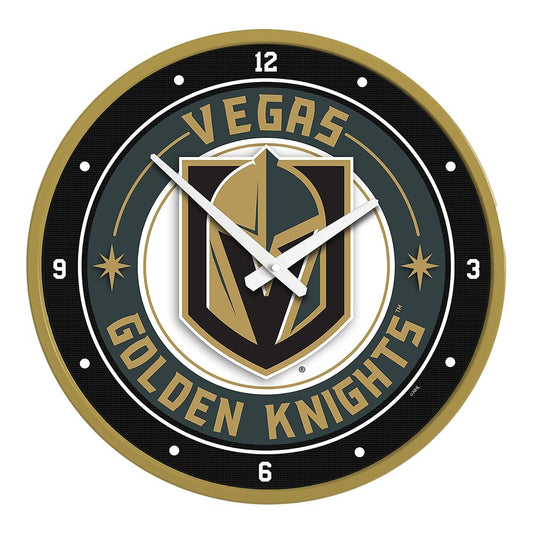 Vegas Golden Knights: Modern Disc Wall Clock - The Fan-Brand