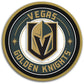 Vegas Golden Knights: Modern Disc Wall Sign - The Fan-Brand