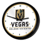 Vegas Golden Knights: Retro Lighted Wall Clock - The Fan-Brand