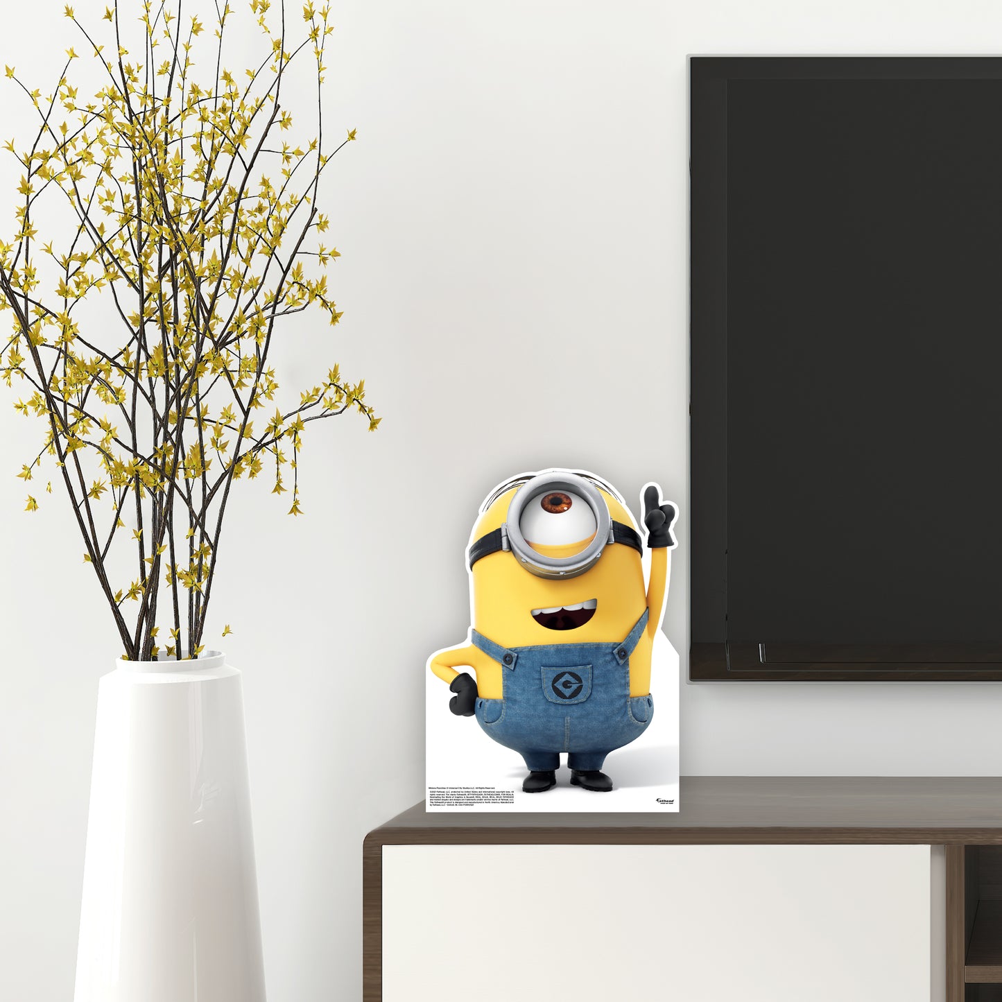 Minions: STUART Mini Life-Size Foam Core Cutout - Officially Licensed NBC Universal Stand Out