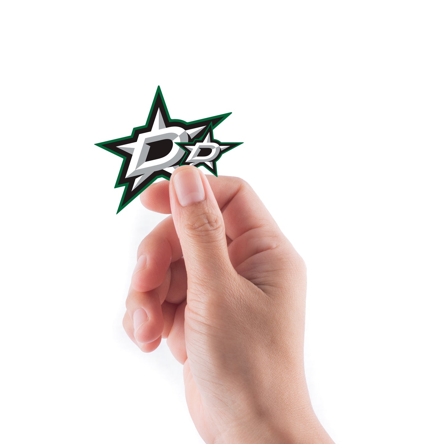 Sheet of 5 -Dallas Stars:   Logo Minis        - Officially Licensed NHL Removable    Adhesive Decal