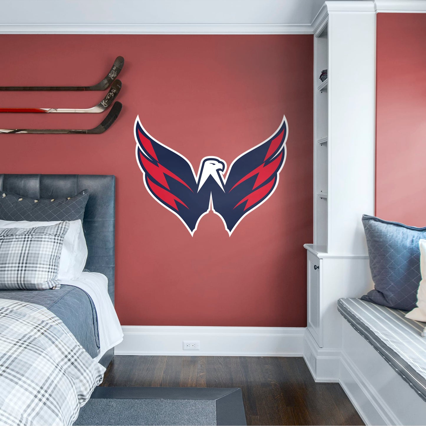 Washington Capitals: Alternate Logo - Officially Licensed NHL Removable Wall Decal
