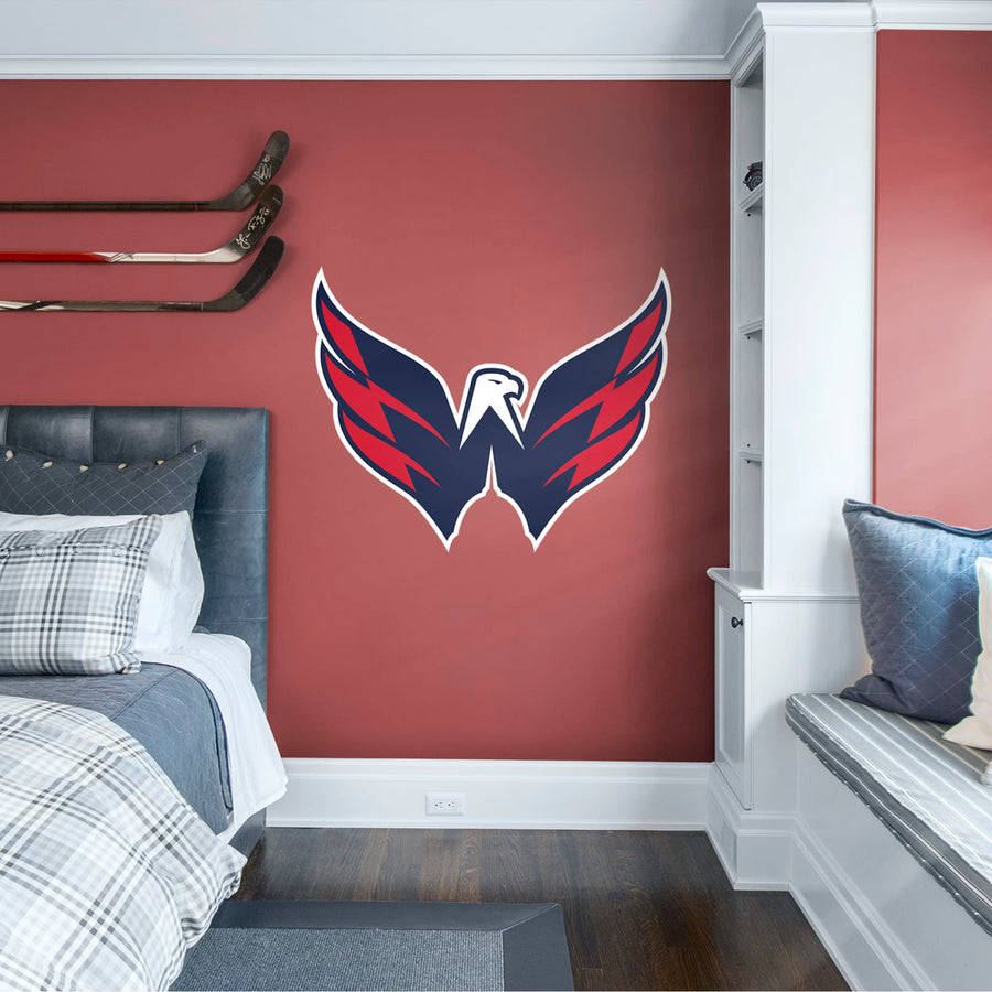 Washington Capitals - RealBig Alternate Logo Collection - Official NHL - Reusable Vinyl Wall Decals