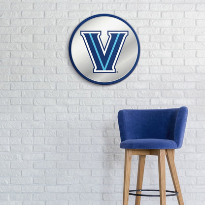 Villanova Cavaliers: Modern Disc Mirrored Wall Sign - The Fan-Brand