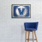 Villanova Cavaliers: Team Spirit - Framed Mirrored Wall Sign - The Fan-Brand