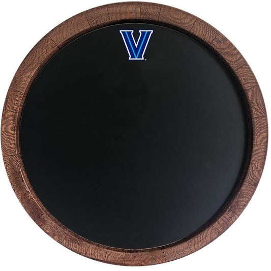 Villanova Wildcats: Chalkboard "Faux" Barrel Top Sign - The Fan-Brand