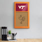 Virginia Tech Hokies: Dual Logos - Cork Note Board - The Fan-Brand