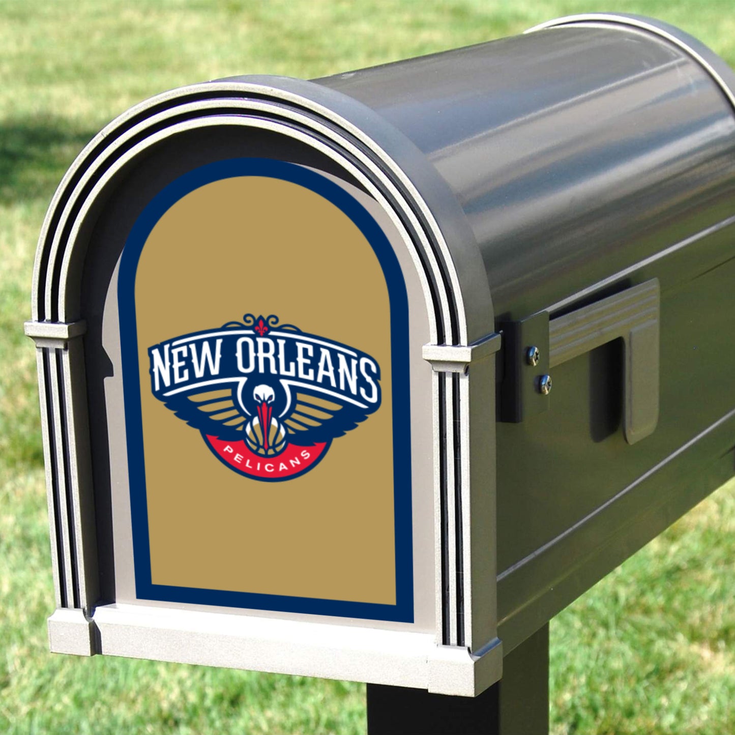 New Orleans Pelicans: Mailbox Logo - Officially Licensed NBA Outdoor Graphic